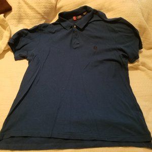 Navy Chaps Polo knit shirt